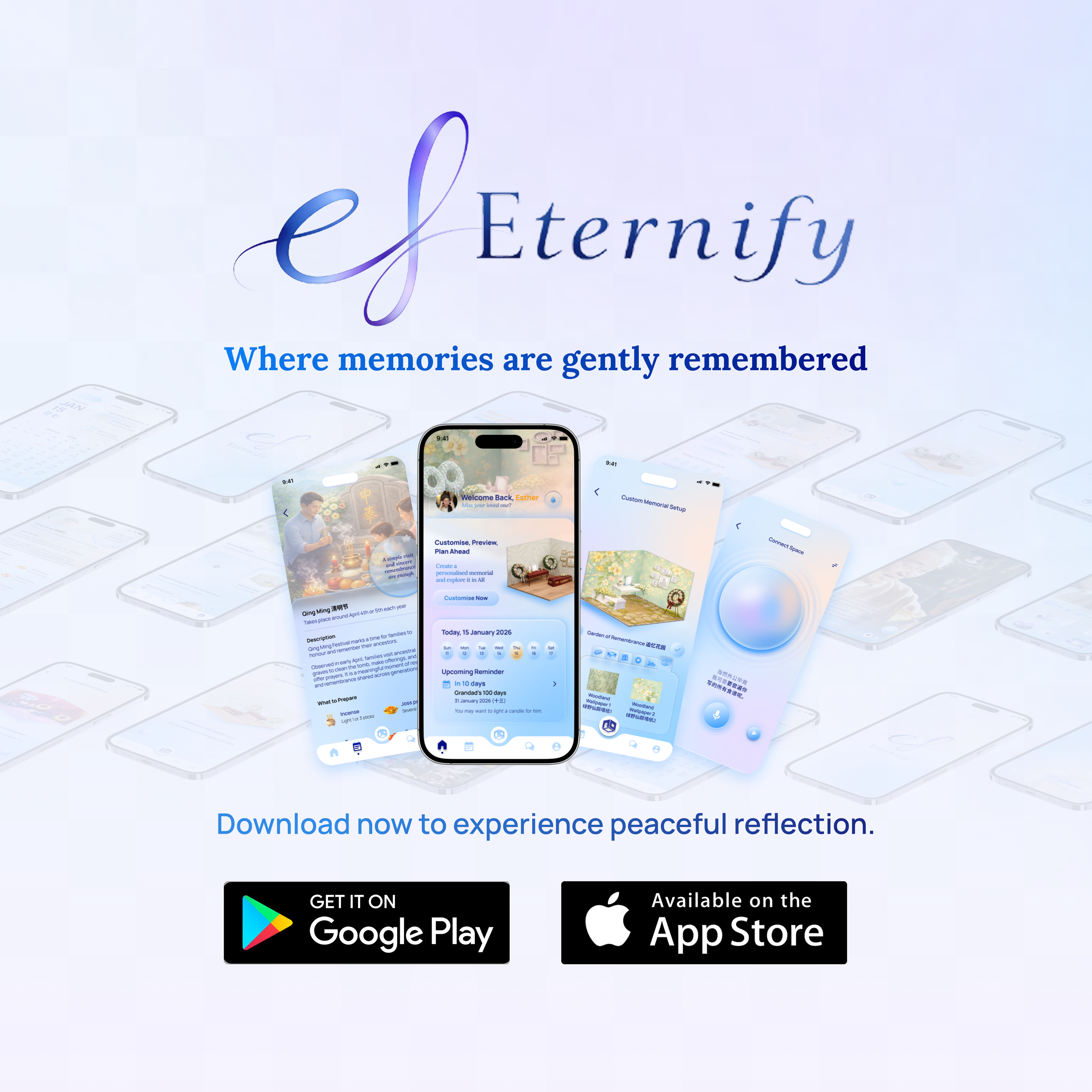 Eternify App Preview